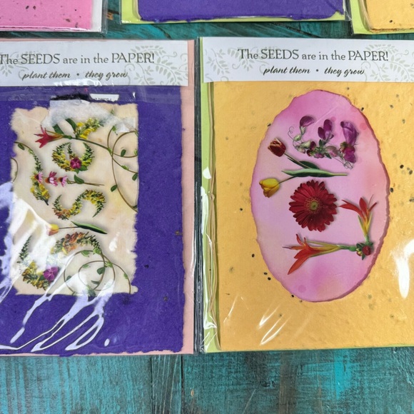 Leanin' Tree Misc Greeting Cards Plant Seeds Plantable Card Lot of 5 - Picture 4 of 13